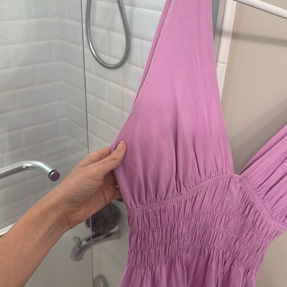CIAO LUCIA CAPA DRESS LILAC - Picture 10 of 12